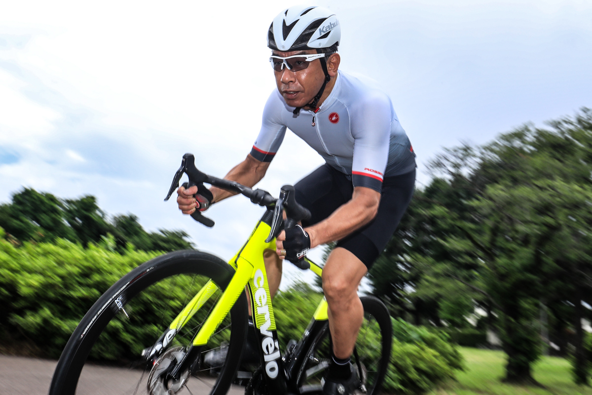 「フレームとフォークが一体となったような感覚で、非常に乗りやすい」藤野智一(なるしまフレンド)