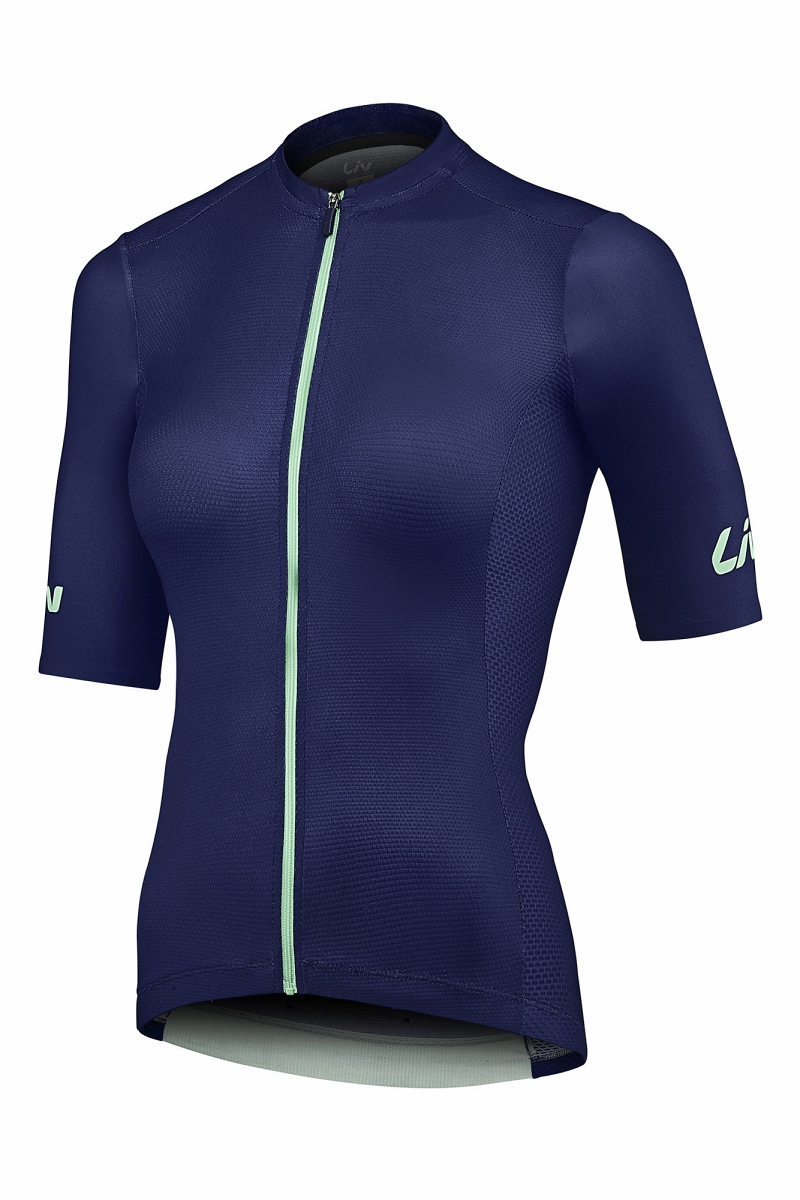 Liv VANTAGE SS JERSEY(エクリプスブルー・ネオミント)
