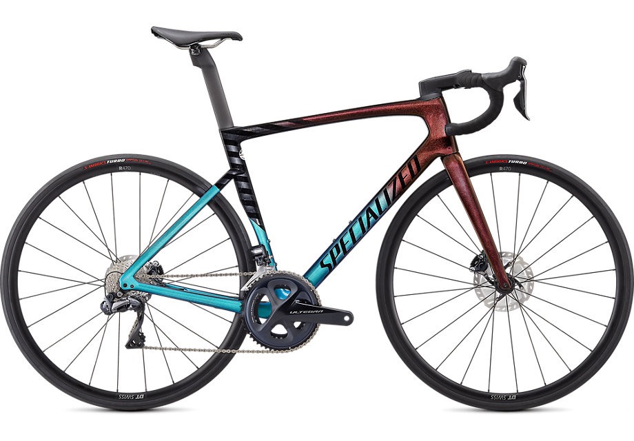 スペシャライズド TARMAC EXPERT - ULTEGRA DI2完成車(Ultra Turquoise/Red Gold Pearl/Black)