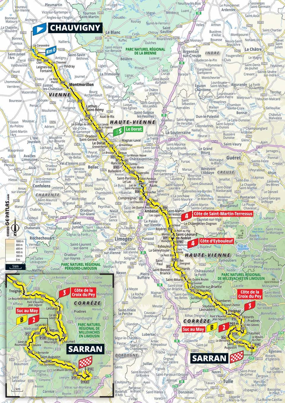 9月10日(木)第12ステージ ショヴィニー〜サラン 218km