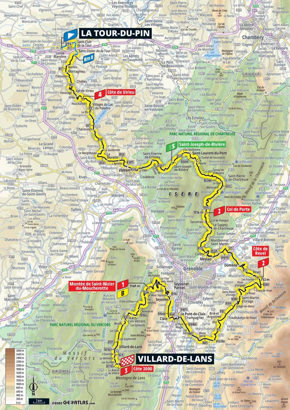 9月15日(火)第16ステージ ラ・トゥール=デュ=パン〜ヴィラール=ド=ラン 164km