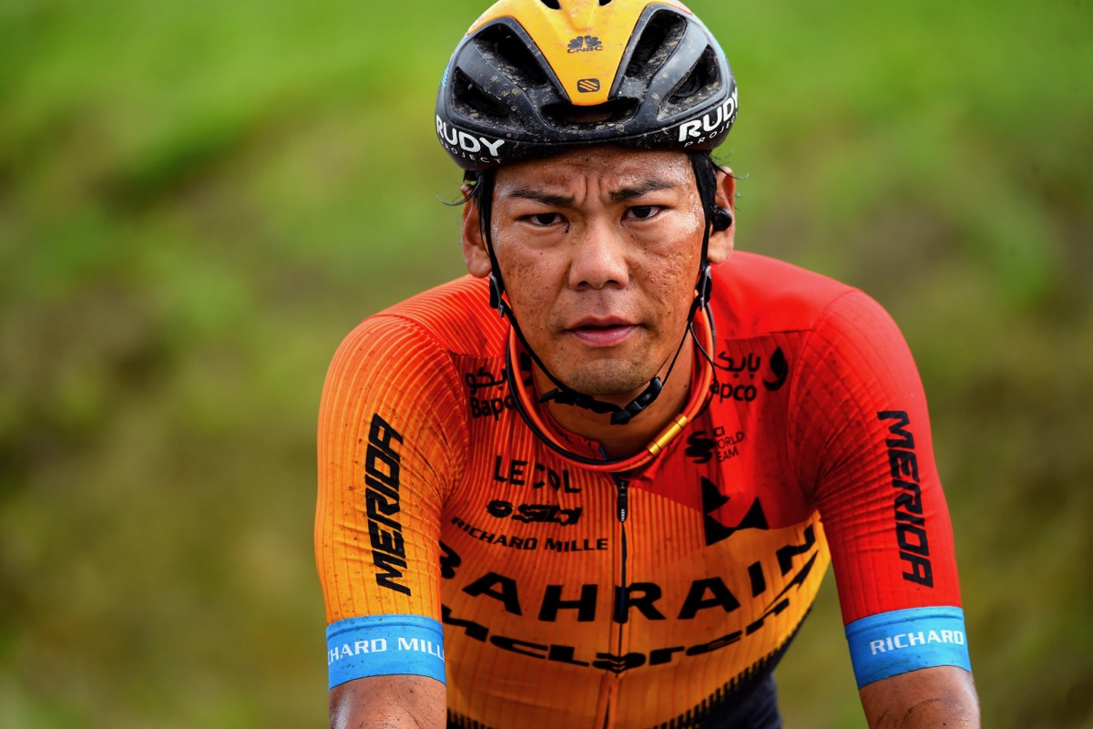ガルシアをサポートした新城幸也(バーレーン・マクラーレン)は30位フィニッシュ
