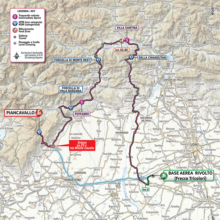 10月18日(日)第15ステージ バーゼアエレアリヴォルト〜ピアンカヴァッロ 185km(山頂)☆☆☆☆