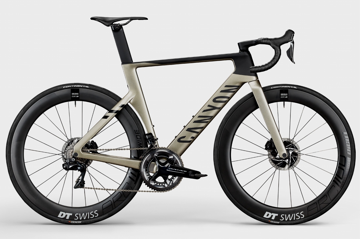 キャニオン Aeroad CFR DI2(Tinted Chrome)