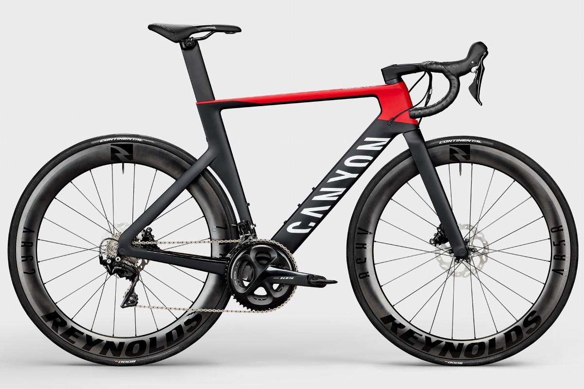 キャニオン Aeroad CF SL 7(Racing Red)