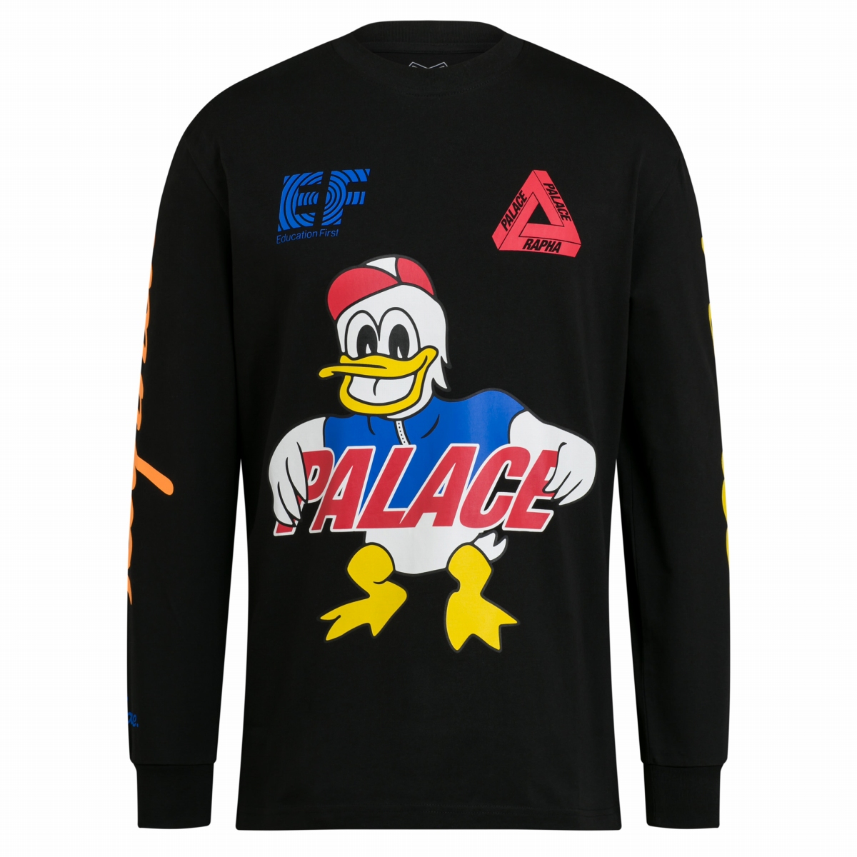 Rapha+Palace ロングスリーブTシャツ(ブラック)