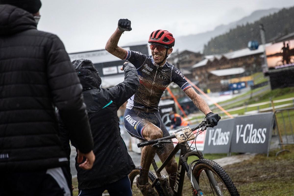 XCチームリレー 優勝したフランスチーム