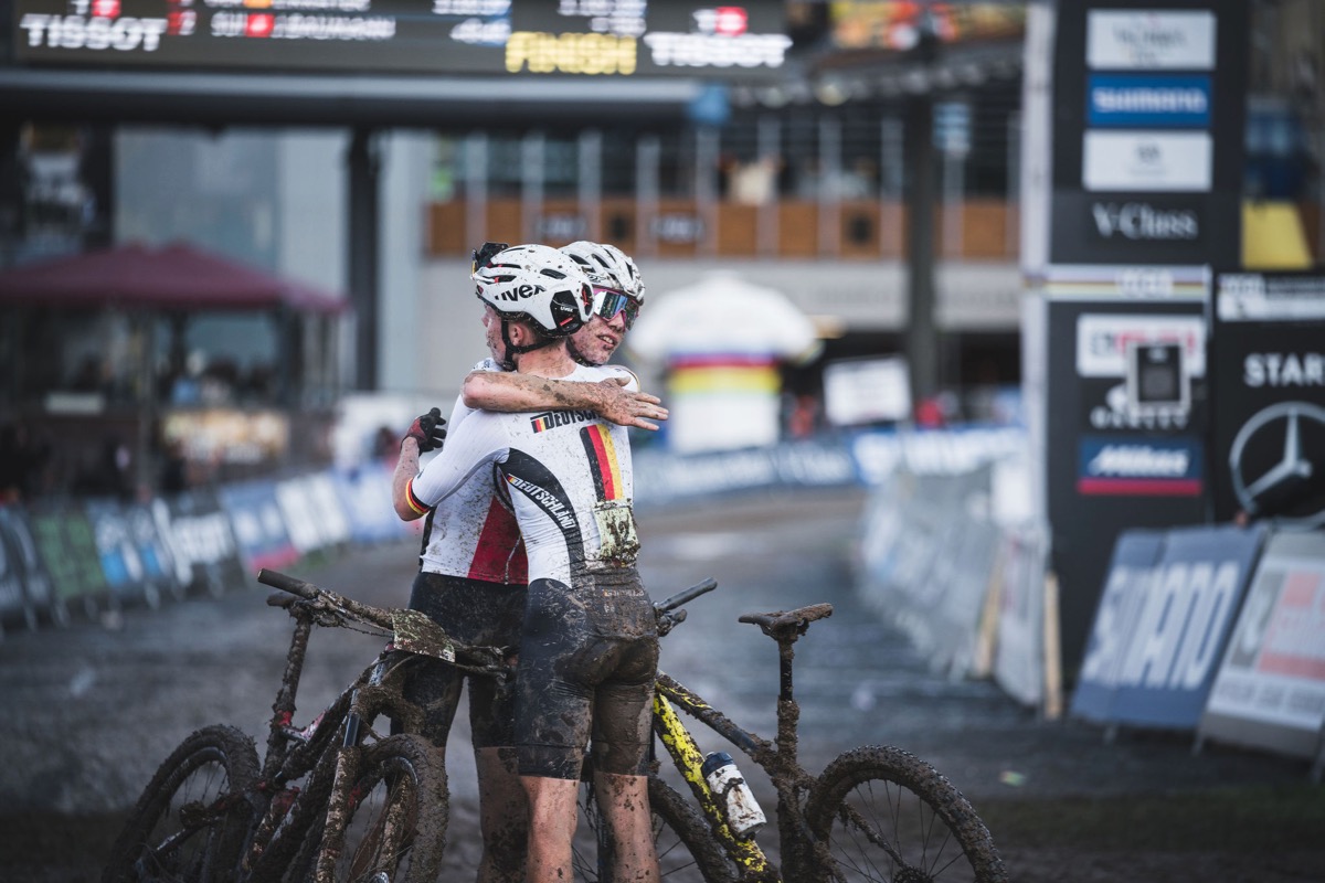 XCO男子ジュニア 優勝したレナートヤン・クライヤー(ドイツ)
