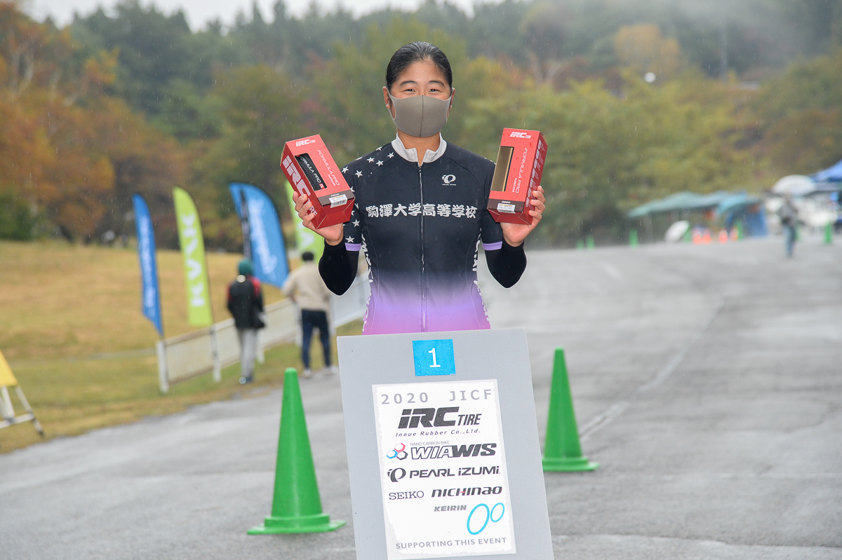 女子オープン優勝 渡部春雅(駒沢大学高等学校)