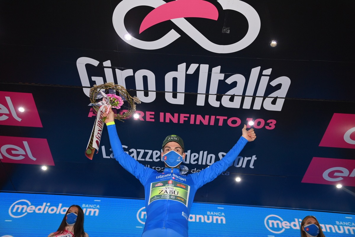 マリアアッズーラを守ったジョヴァンニ・ヴィスコンティ(イタリア、ヴィーニザブKTM)