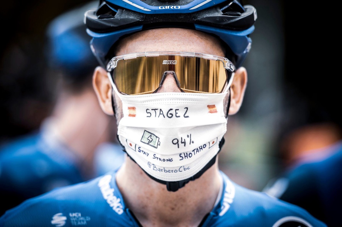 カルロス・バルベロ(スペイン、NTTプロサイクリング)が母を亡くした入部正太朗にメッセージ
