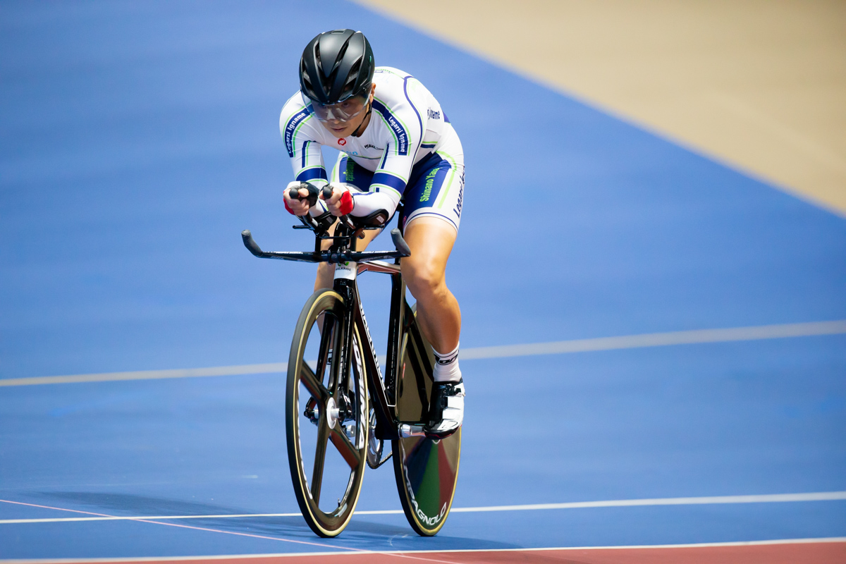 パラサイクリング4km個人パーシュートMC4-5優勝 石井雅史(イナーメ信濃山形)
