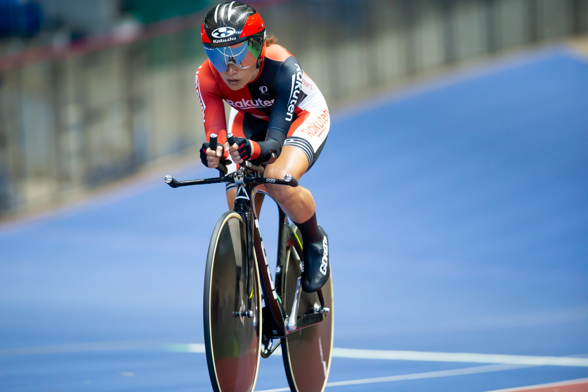 パラサイクリング3km個人パーシュートWC2-3優勝 杉浦佳子(楽天ソシオビジネス)