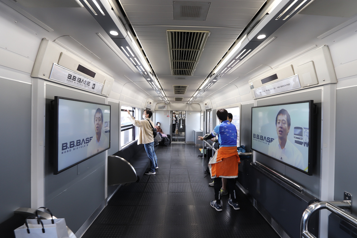4号車両はフリースペースになっている