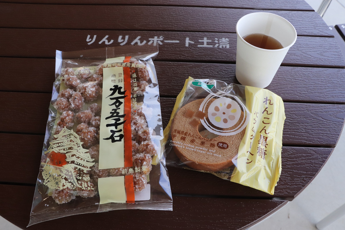 地元のお菓子でおもてなし