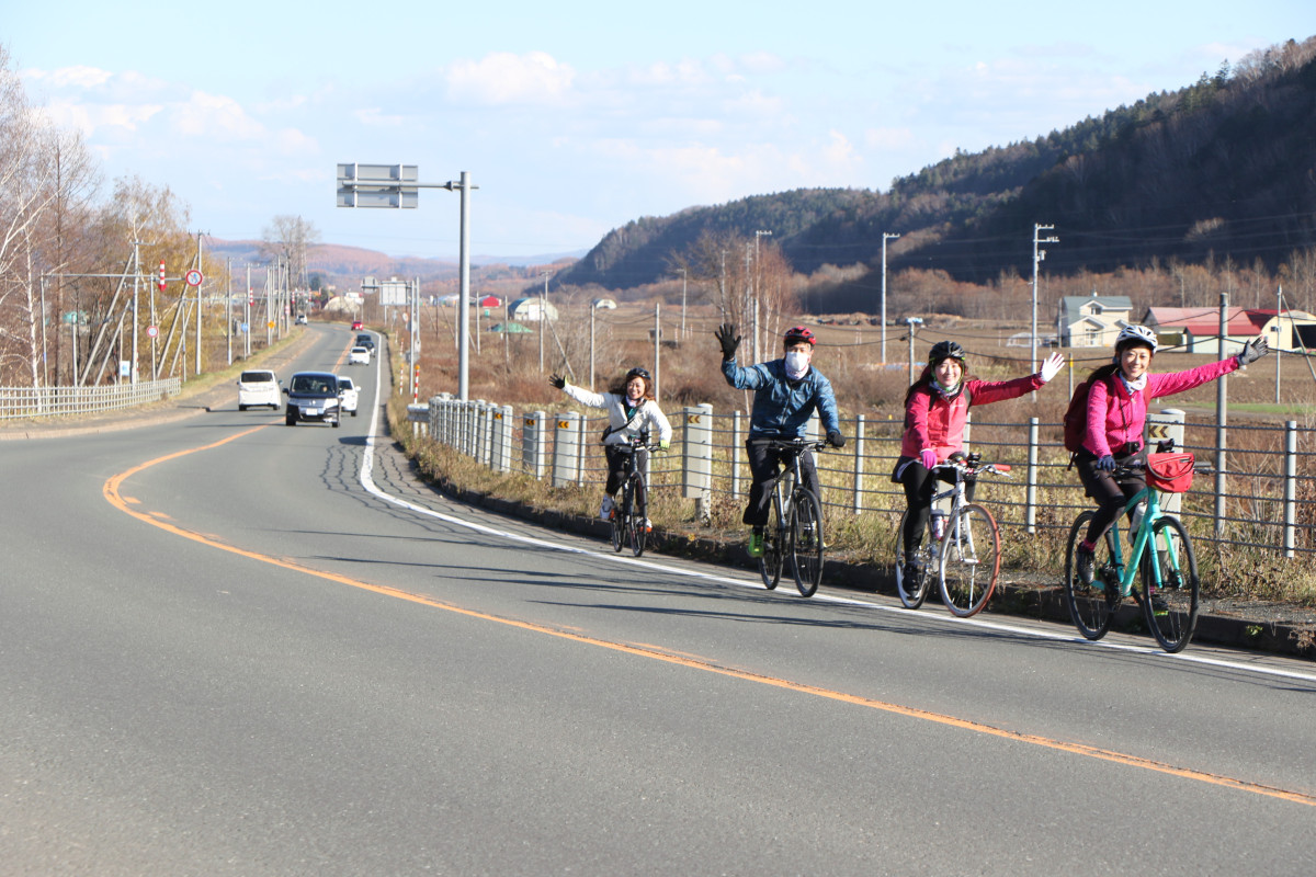 旭川から層雲峡を通り、石北峠を越え北見、網走をつなぐ国道39号線 冬場は西へ向かうと逆風です(笑)