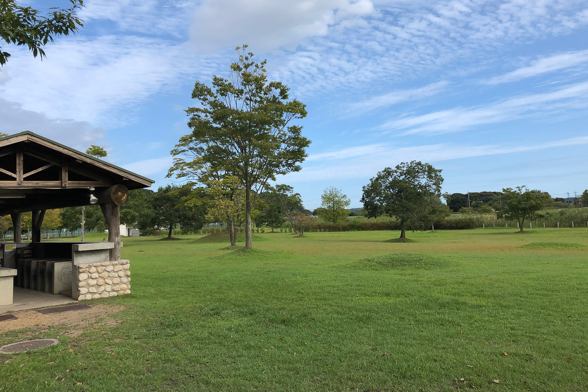 風光明媚な涸沼自然公園キャンプ場