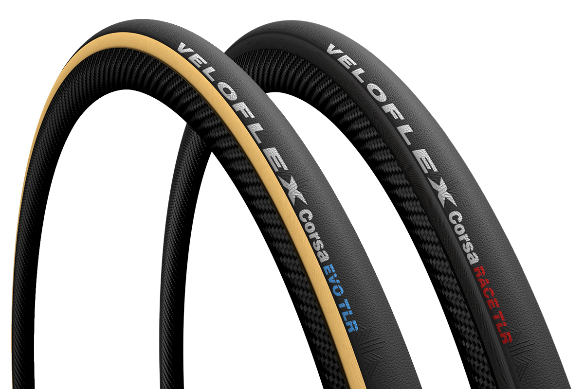 ヴェロフレックス Corsa TLR(EVO/Gum、RACE/Black)