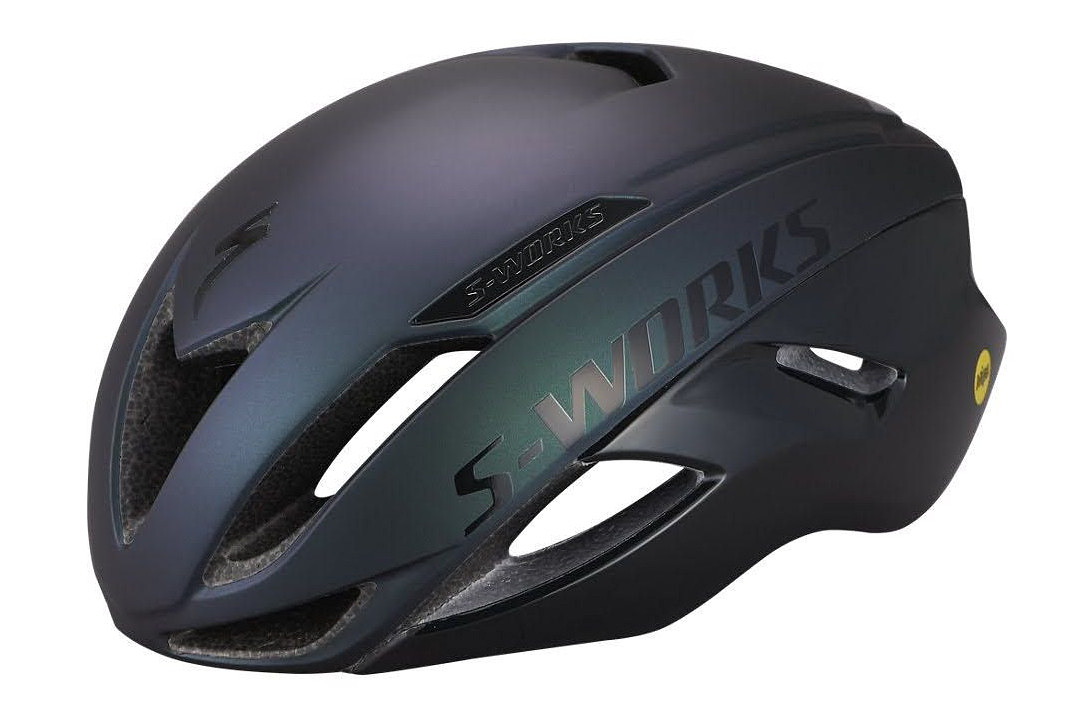 スペシャライズド S-WORKS EVADE II HLMT ANGI MIPS(サテンカメレオン/グロスブラック)