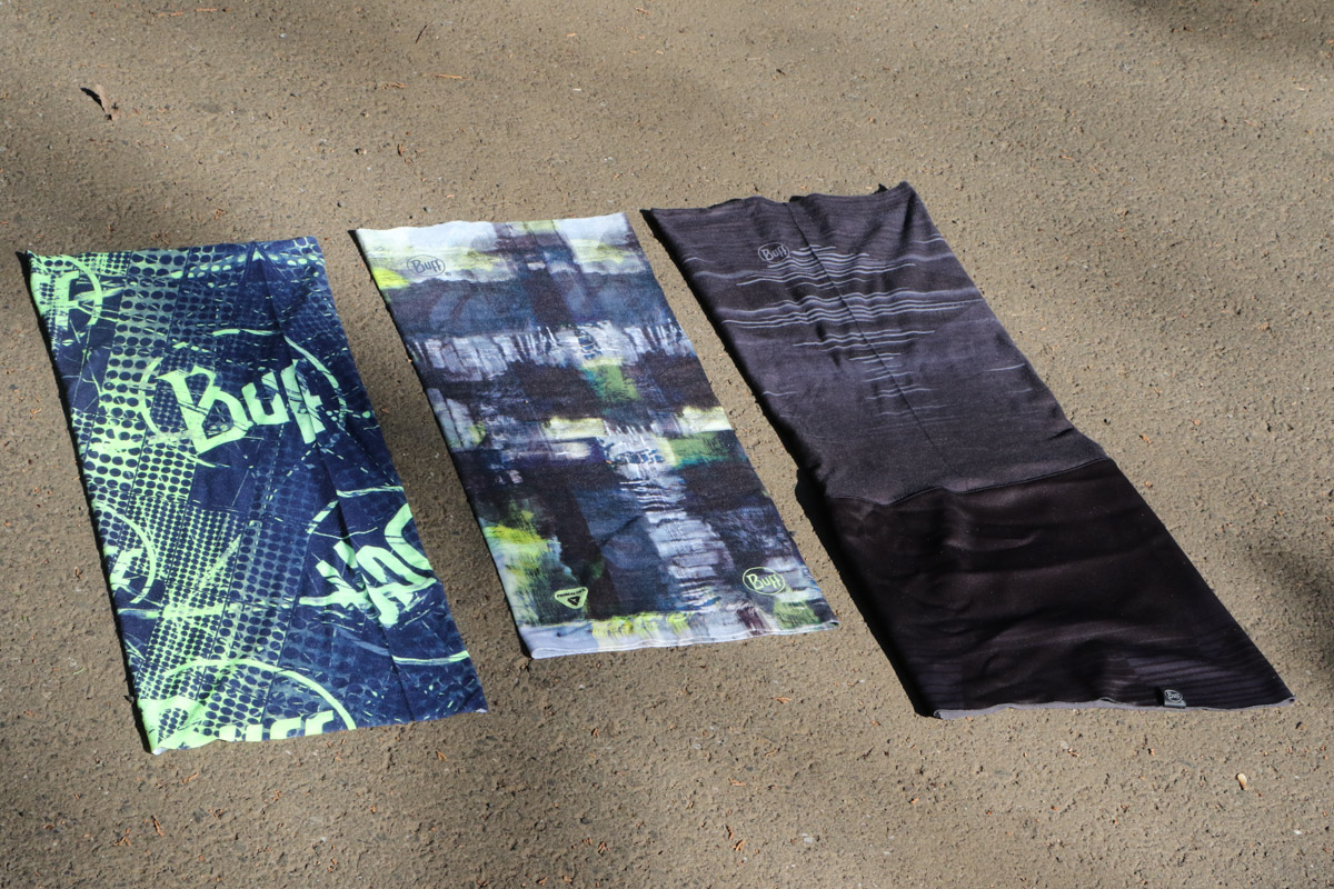 Original(左)、ThermoNet(中央)、Windproof(右)で長さが異なる