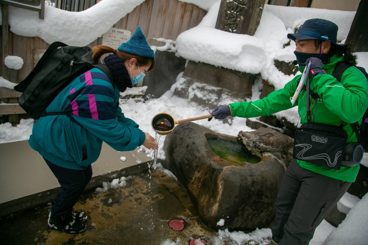 目の病に効果があると伝えられる温泉だ