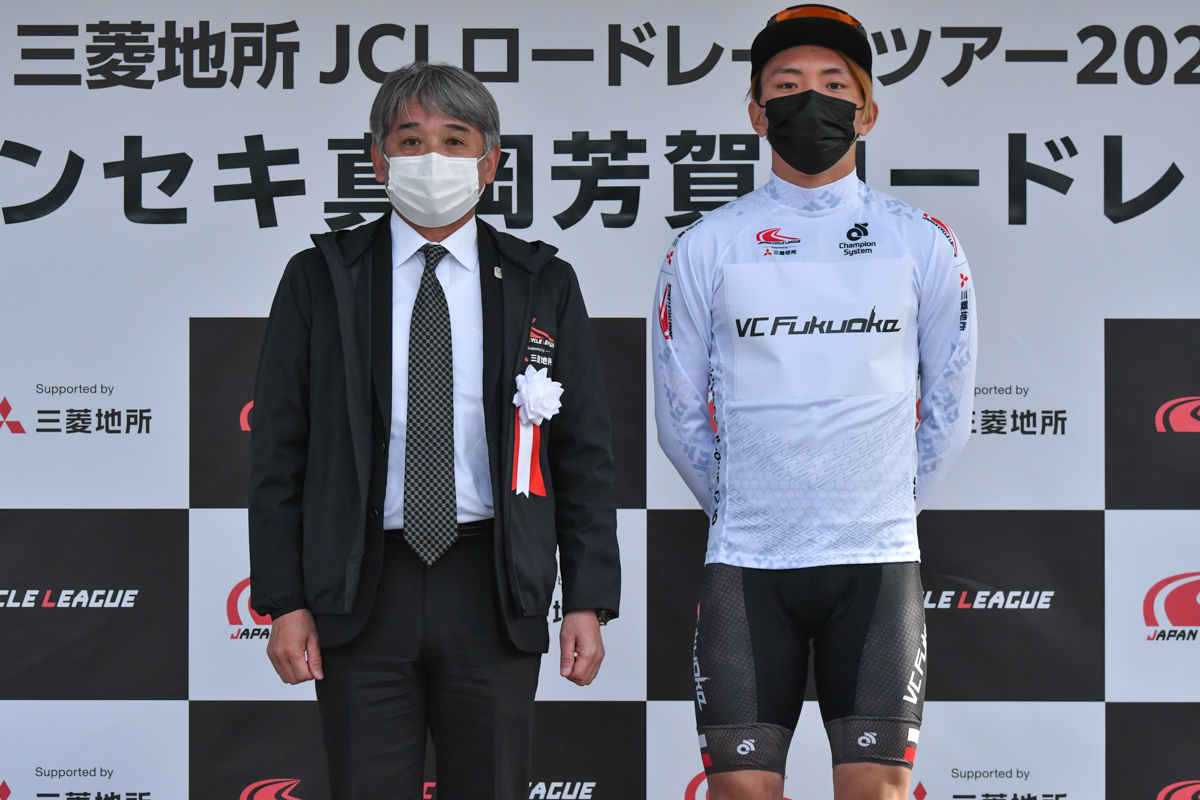 23歳未満の選手で争われるマイヨエスポワールは本多晴飛(VC福岡)が獲得