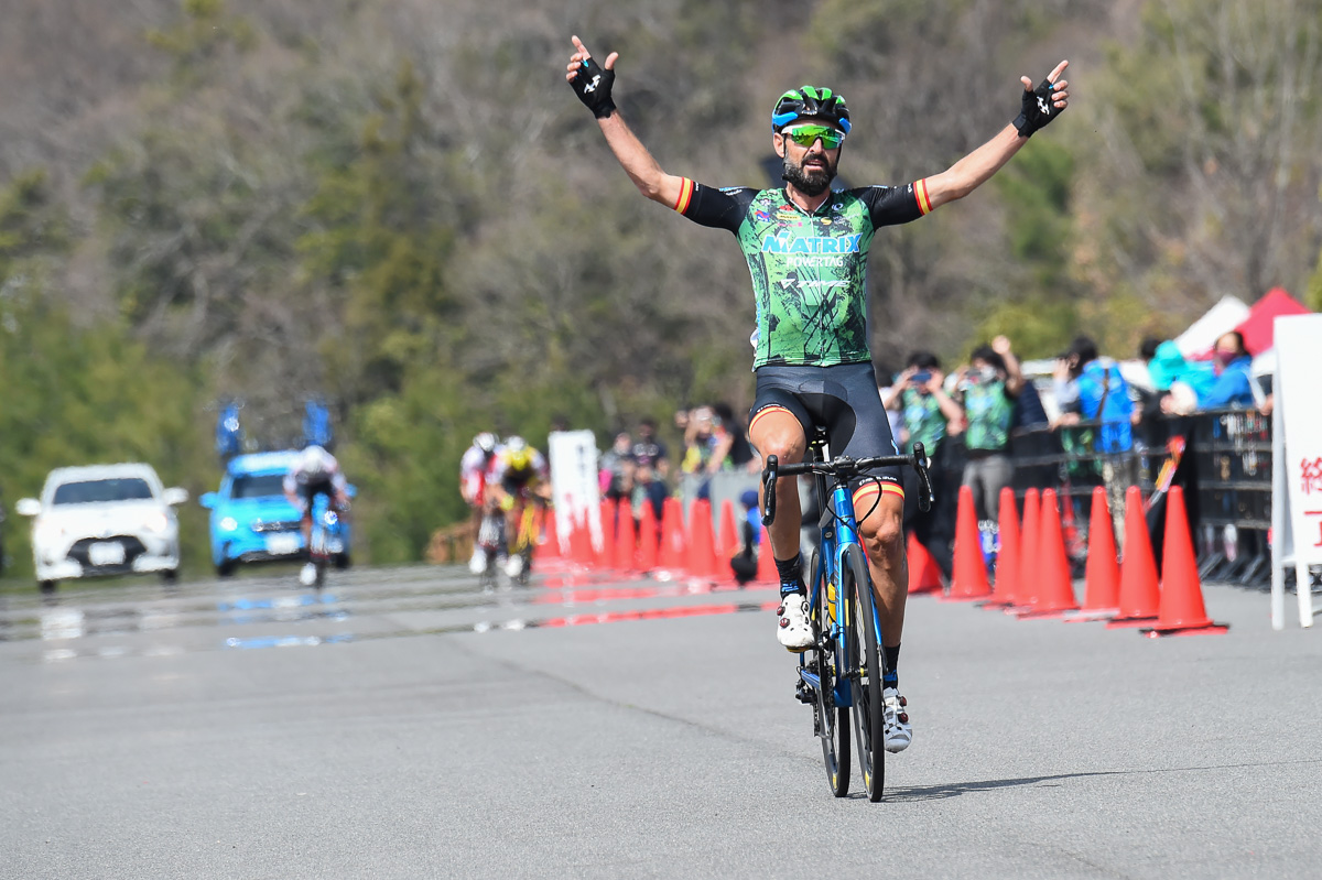 今季2勝目を挙げたフランシスコ・マンセボ(マトリックスパワータグ)