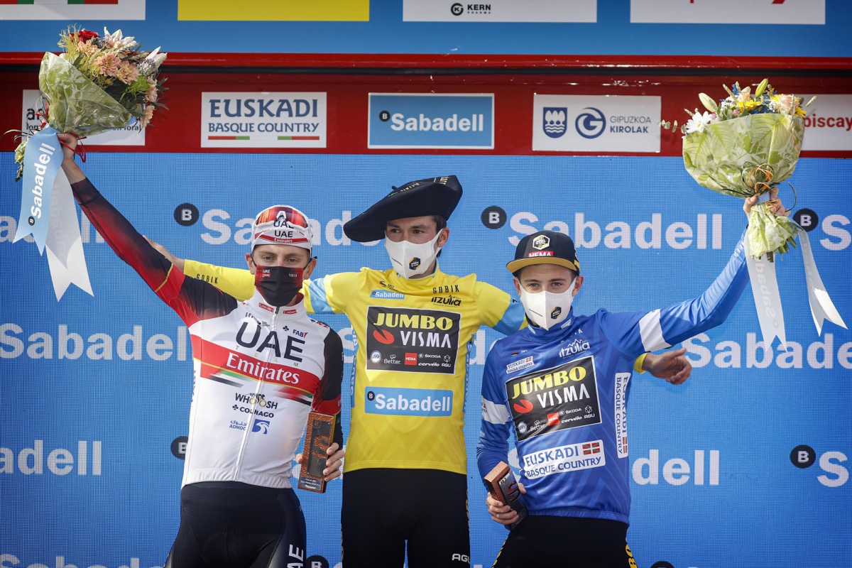 総合優勝に輝いたプリモシュ・ログリッチ(スロベニア、ユンボ・ヴィズマ)