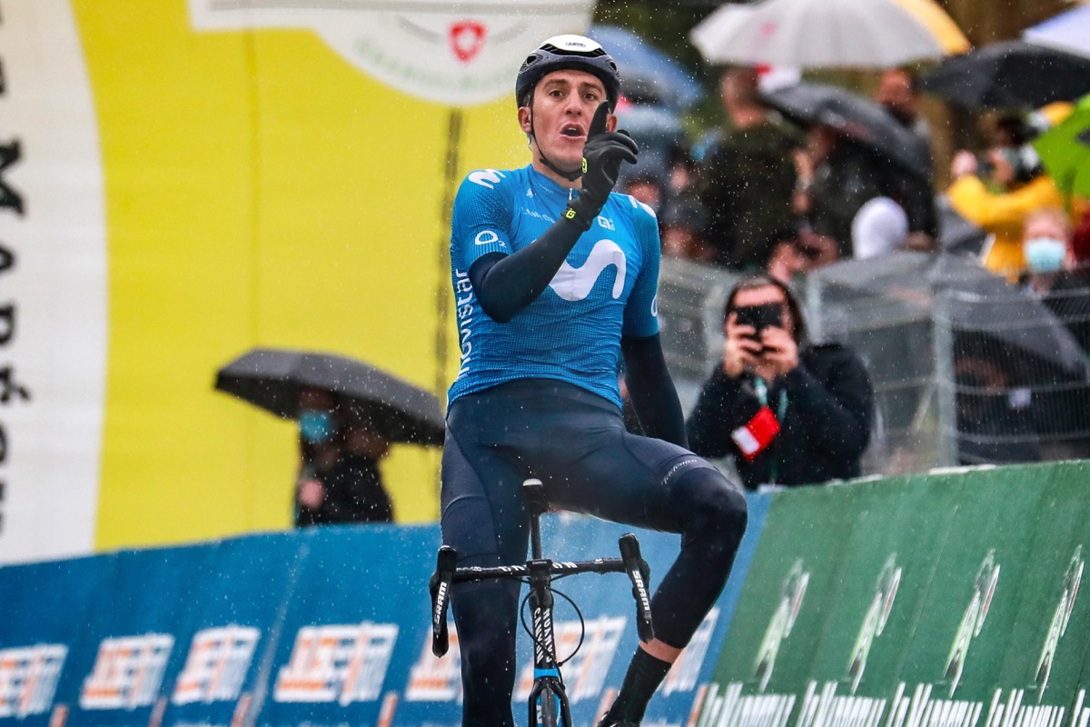 直前のロマンディで勝利を挙げているマルク・ソレル(スペイン、モビスター)