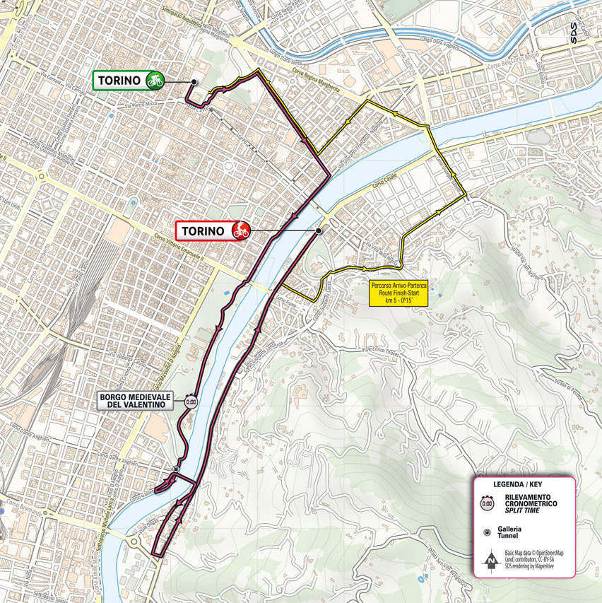 5月8日(土)第1ステージ トリノ〜トリノ 8.6km(個人TT)★★