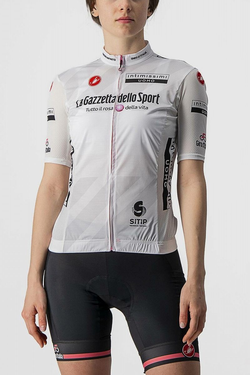 カステリ #GIRO104 COMPETIZIONE W JERSEY(BIANCO)