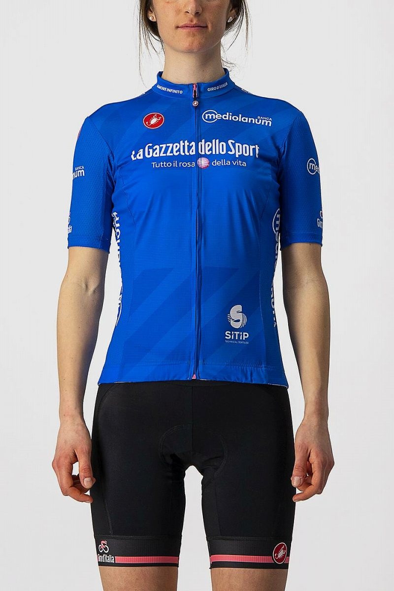 カステリ #GIRO104 COMPETIZIONE W JERSEY(AZZURRO)