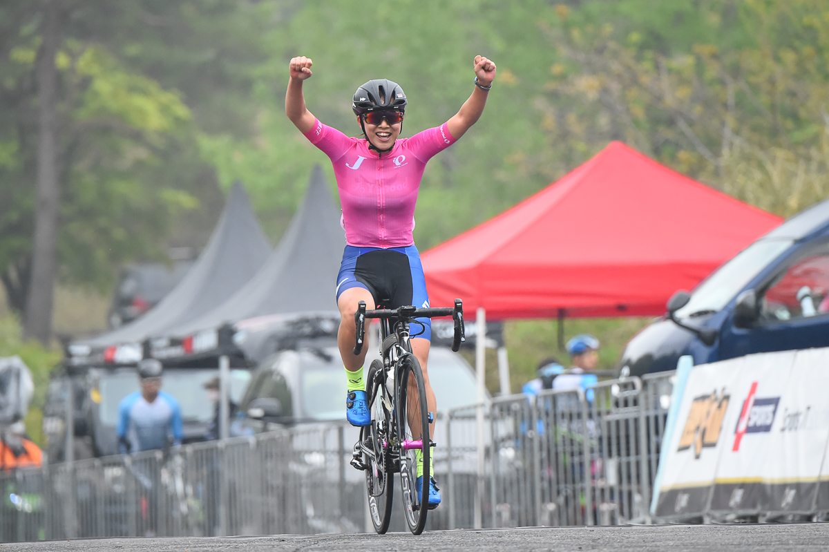 女子 今季5勝目を挙げた植竹海貴(Y's Road)