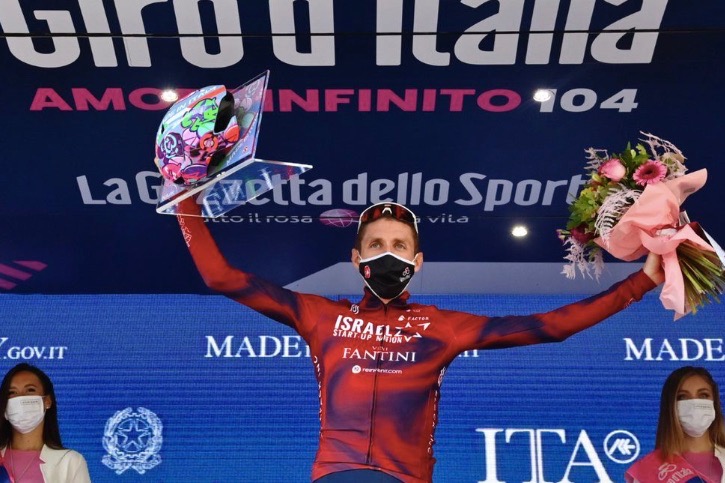 三大グランツール全てでのステージ優勝を達成したダニエル・マーティン(アイルランド、イスラエル・スタートアップネイション)