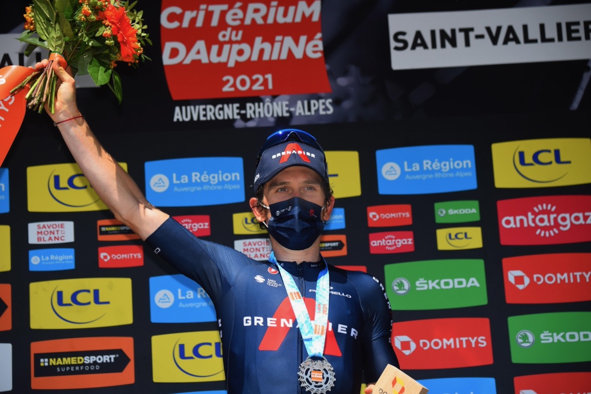 2年振りのステージ優勝となったゲラント・トーマス(イギリス、イネオス・グレナディアーズ)