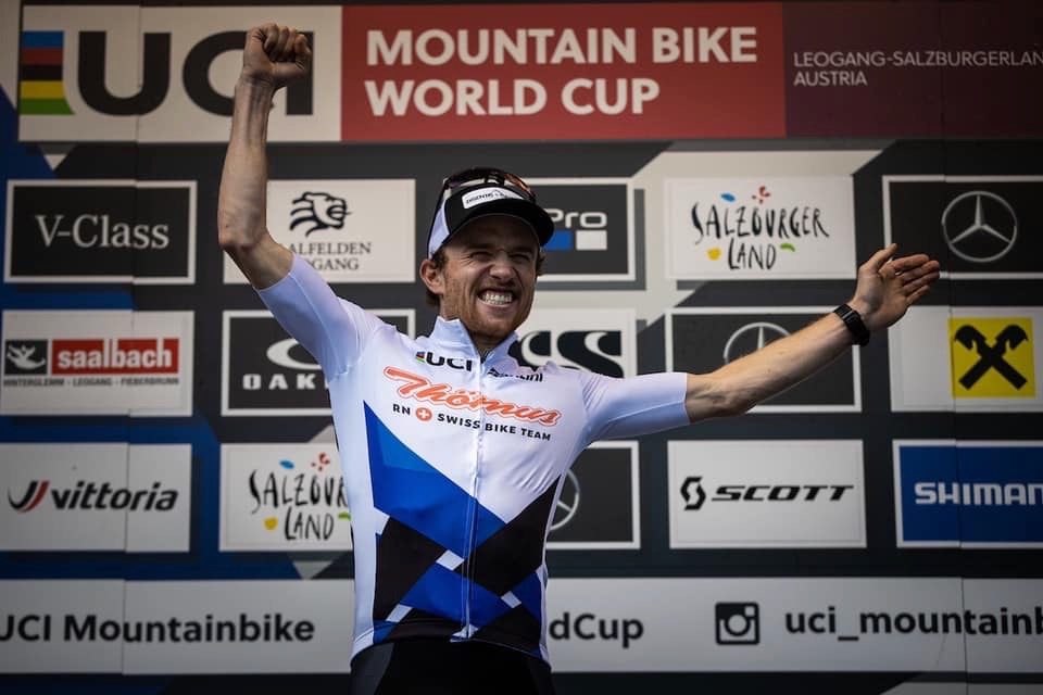 ワールドカップリーダー、五輪銀メダリストのマティアス・フルッキガー(スイス)