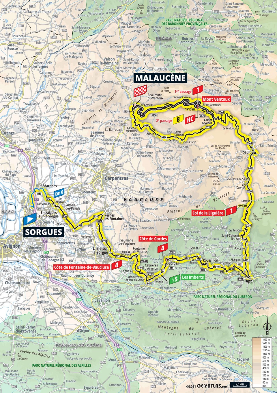 7月7日(水)第11ステージ ソルグ〜マロセーヌ 198.9km