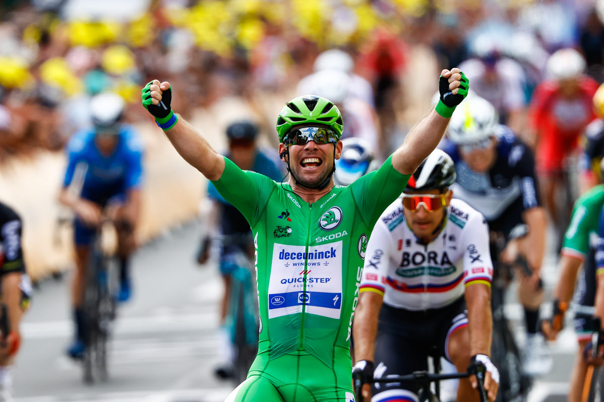 今大会ステージ2勝目を飾ったマーク・カヴェンディッシュ(イギリス、ドゥクーニンク・クイックステップ)