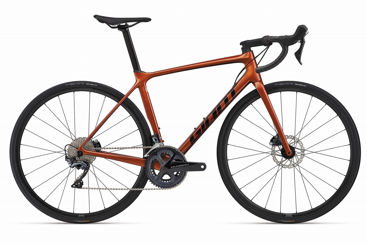 ジャイアント TCR ADVANCED 1 DISC KOM(アンバーグロウ)