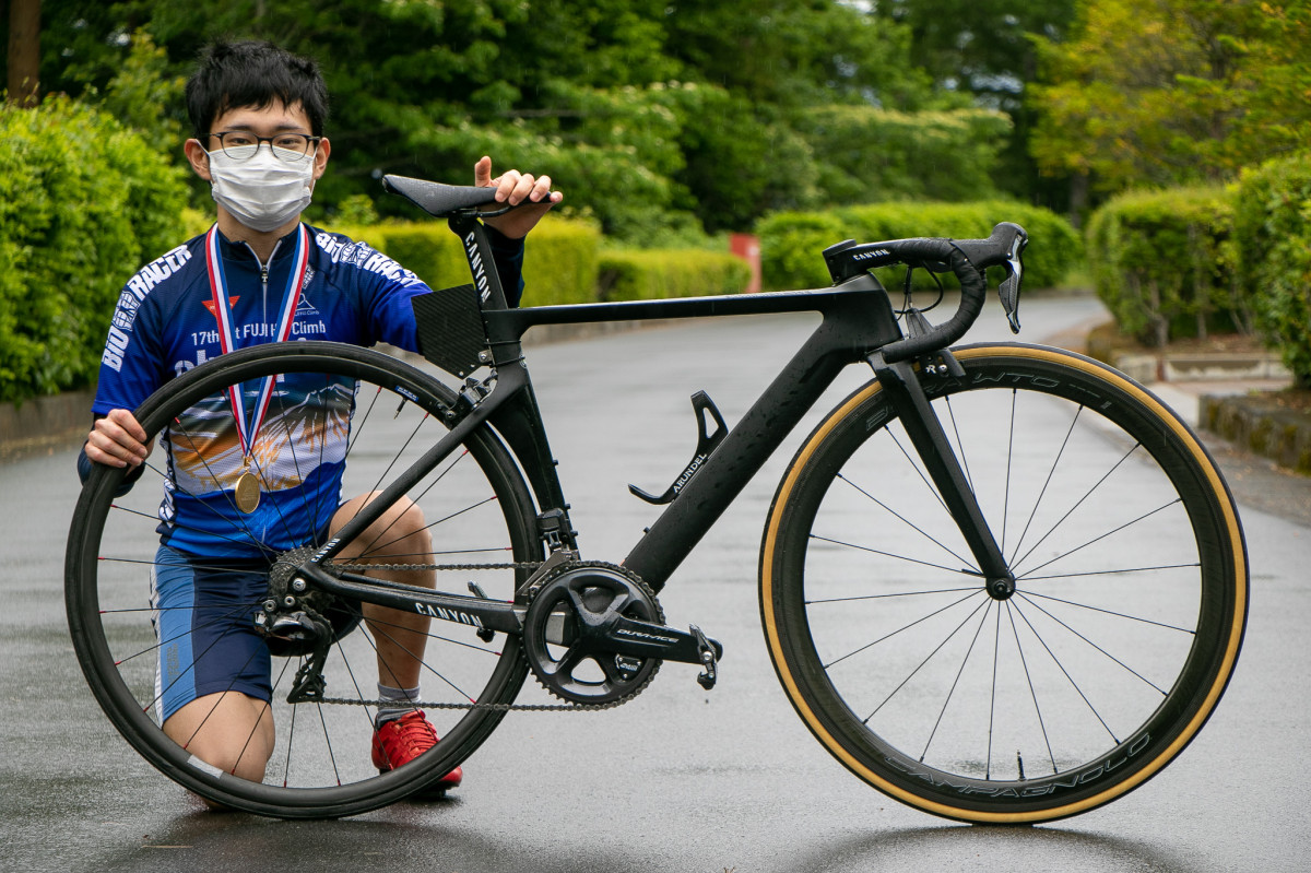 池田隆人(TEAM ZWC) キャニオン AEROAD CF SLX