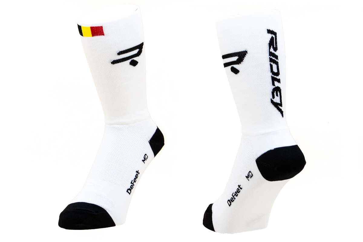 リドレー Cycling Socks 21(ホワイト)