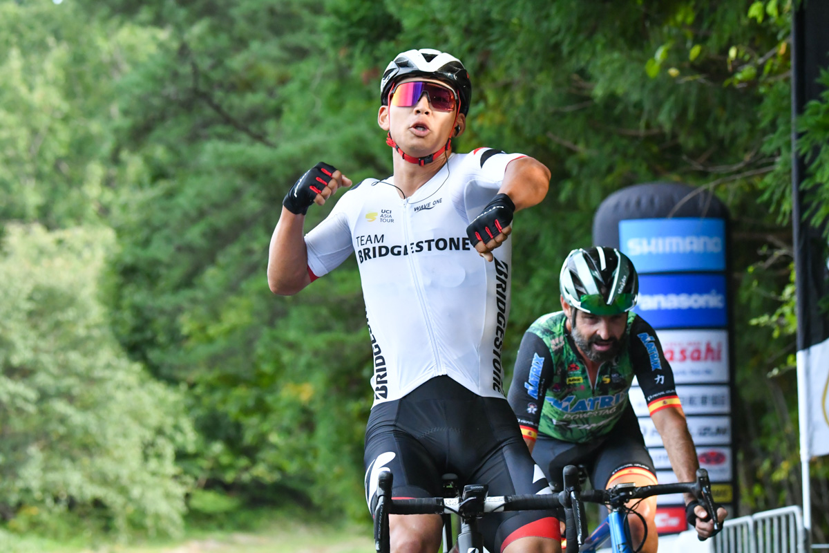 Day1とDay3で優勝した今村駿介(チームブリヂストンサイクリング)