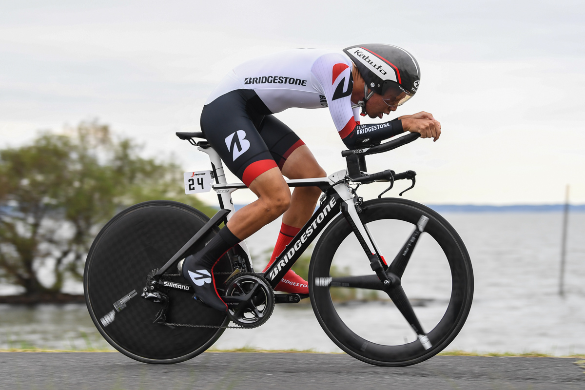 TT系種目に強い山本哲央(TEAM BRIDGESTONE Cycling)