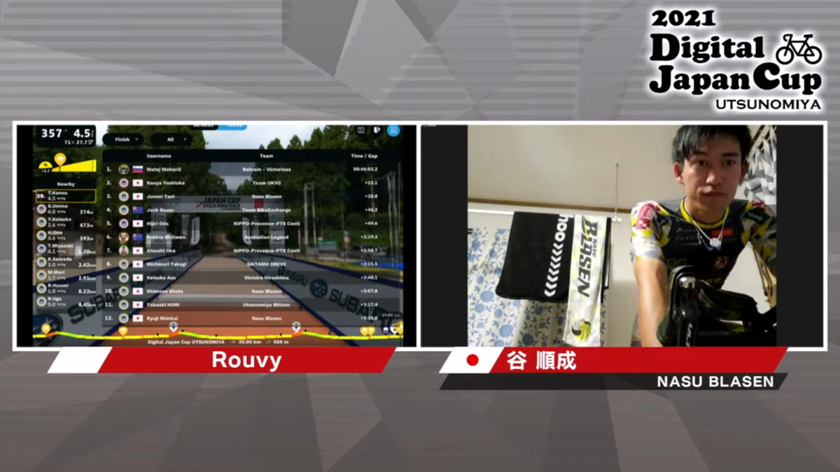 3位の谷順成(那須ブラーゼン)