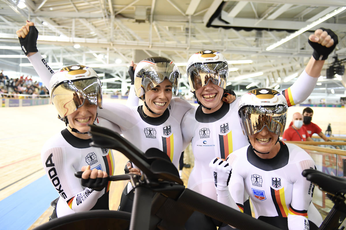 女子チームパシュート:ドイツが優勝