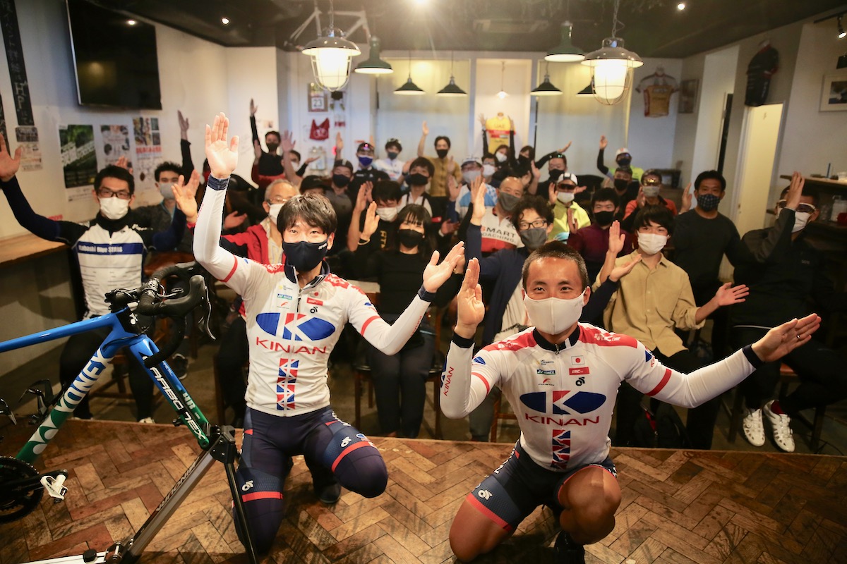 最後はキナンのKポーズで〆!楽しかったですね