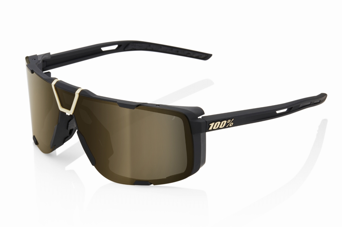100% EASTCRAFT(Soft Tact Black / Soft Gold Mirror Lens)