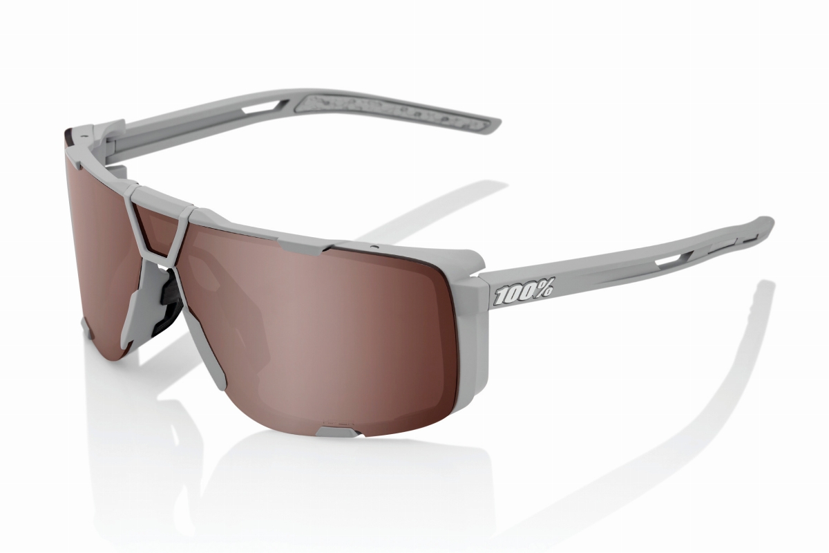 100% EASTCRAFT(Soft Tact Cool Grey / HiPER Crimson Silver Mirror Lens)