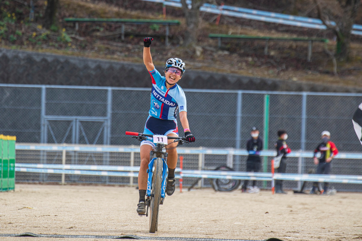 XCE、XCCに続いてXCOでも勝った川口うらら(日本体育大学)