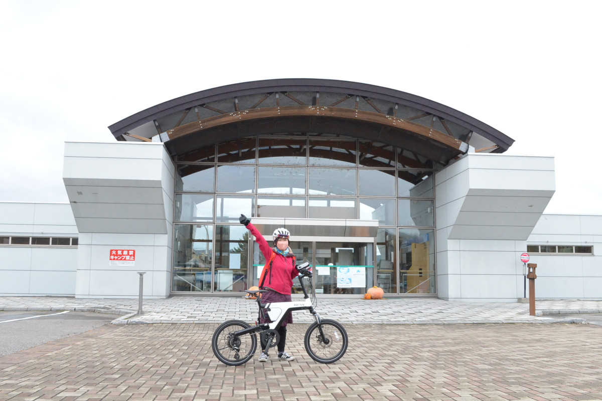 道の駅おんねゆ温泉からスタート 石北峠へのヒルクライム、スタート!この頃は期待に満ちていた